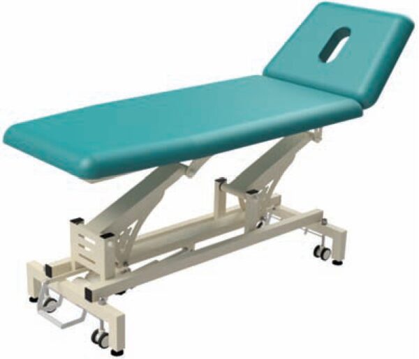 Therapy table, two-section