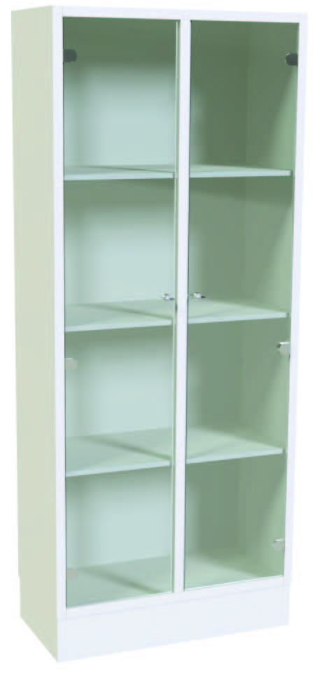 Cabinet for ljekove with glass doors