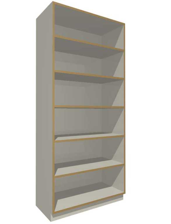 Offen Schrank mit policama
