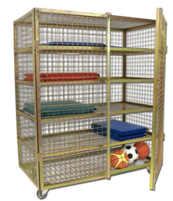 Equipment mobile trolley