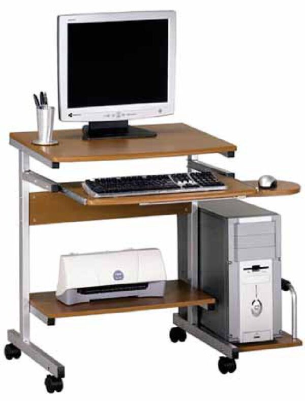 Computer desk RS-M (with monitor/keyboard/tower shelves)